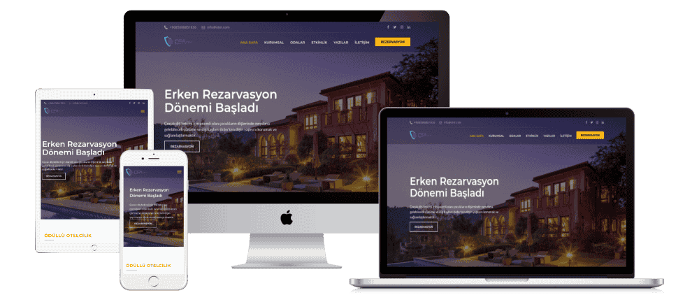 # Otel Yönetim Sistemi - Profesyonel Web Yazılımı